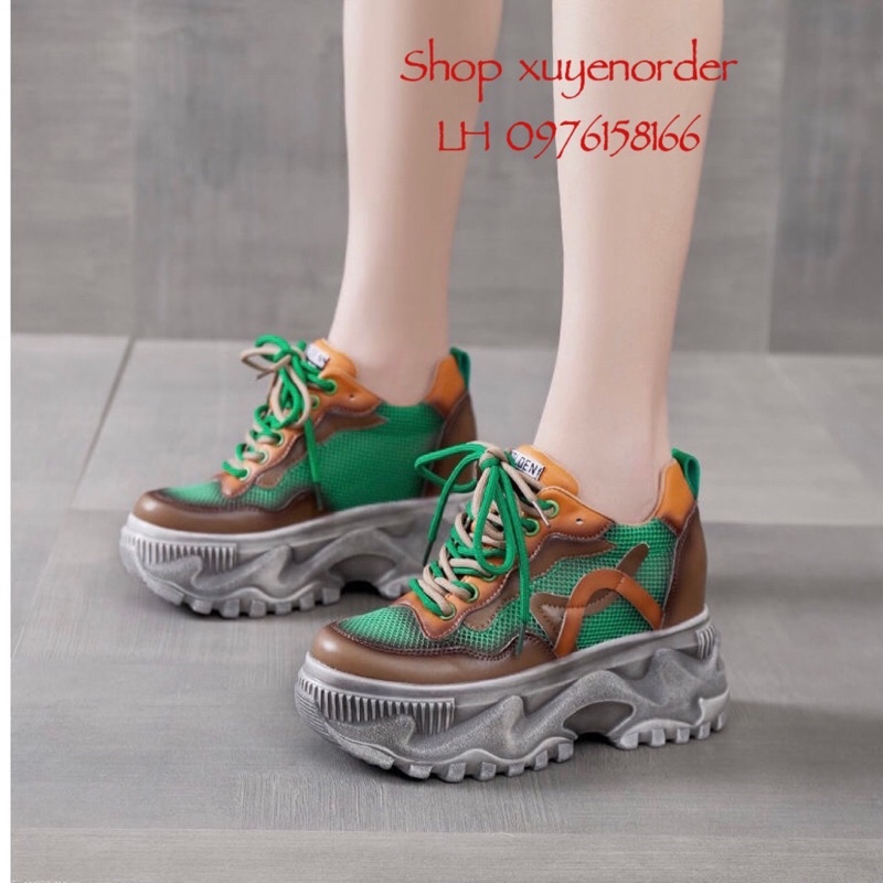 Giầy thể thao đế độn nâng chiều cao 8cm cực chất mới nhất năm hàng nhập Quảng Châu cao cấp (Hàng ORDER) kèm ảnh thật