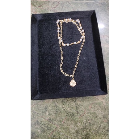 Khay nhung và khay da trũng đen hàng đẹp 19x27