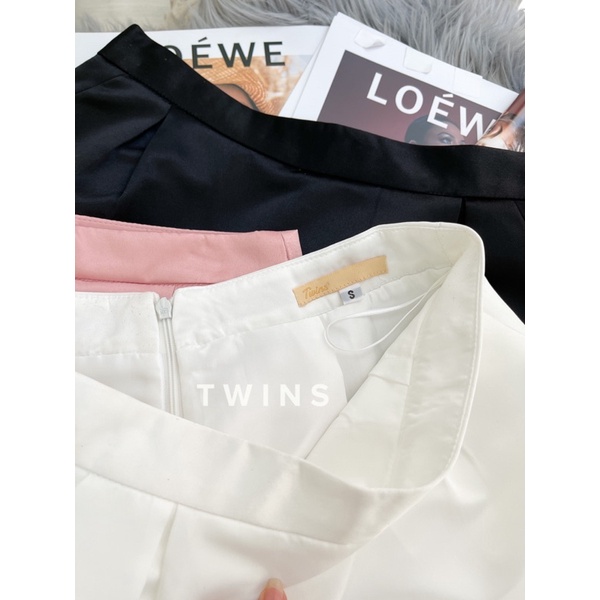 Chân váy tafta (có lót quần), siêu dễ phối đồ đông hè, phiên bản do Twins sản xuất
