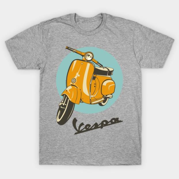 SALE- Áo thun in Vespa Classic - cực HOT