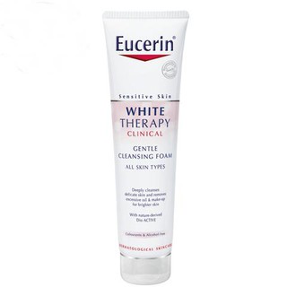 EUCERIN - SỬA RỬA MẶT TẠO BỌT WHITE THERAPY CLEANSING FOAM 150GR