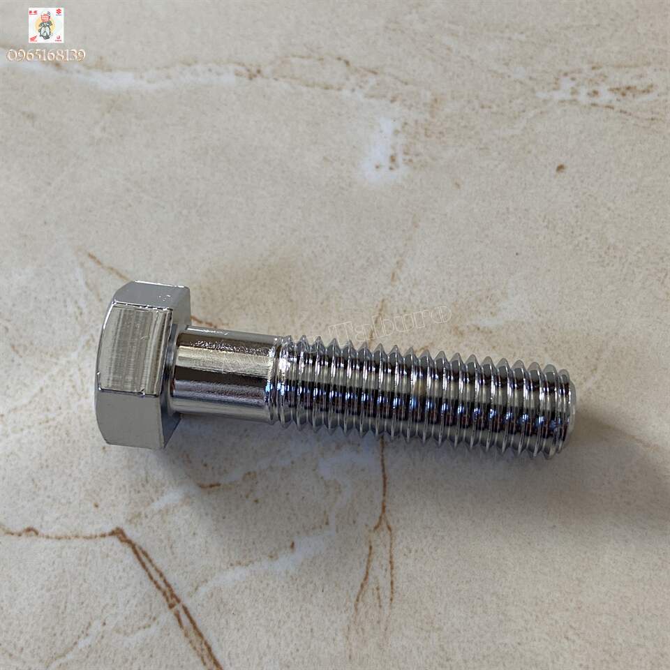 Ốc 8 li dài 32mm, xi bóng