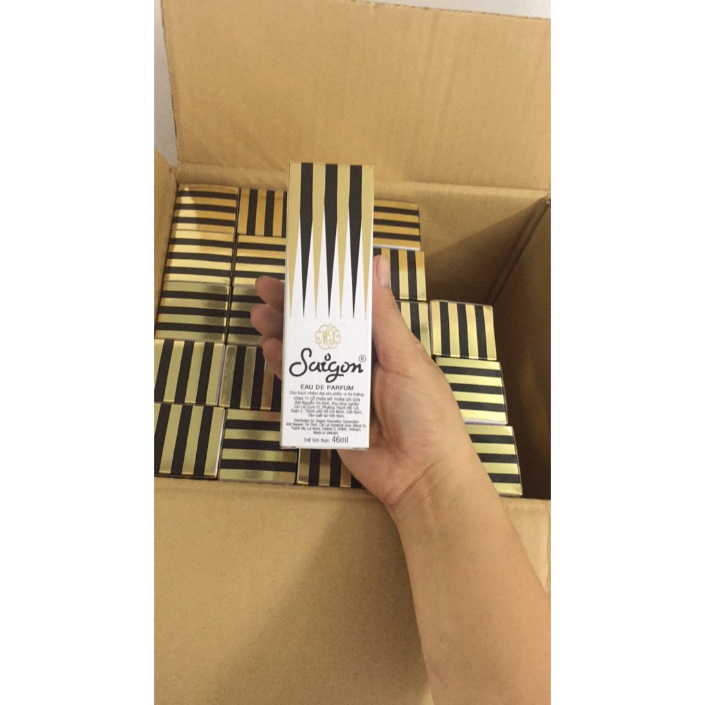 20 chai Nước hoa Sài Gòn kẻ chính hãng 46ml