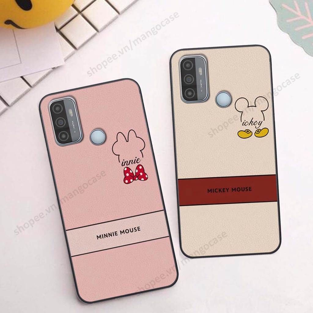 Ốp lưng Oppo A53 in hình happy nice, bé gấu đáng yêu