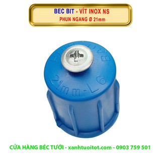 Bộ 10 cái BÉC BÍT CON VÍT INOX NỐI TRƠN PHI 21  PVC