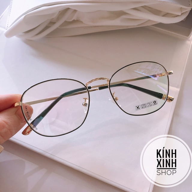 Kính Vintage Kim loại Hàn Quốc tăm mảnh - đuôi bi | BigBuy360 - bigbuy360.vn