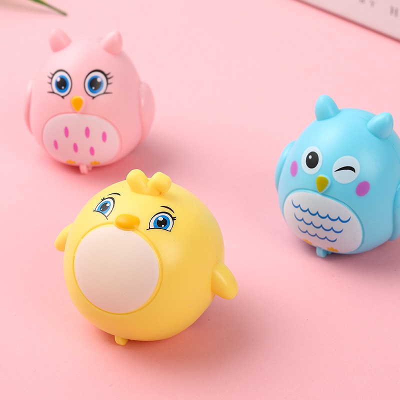 Đồ Chơi Động Vật Bánh Đà Size to 4*4.5cm - Đồ Chơi Hoạt Hình Biết Chạy Siêu Đáng Yêu DUASHOP.