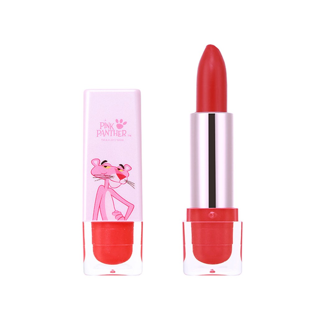 Son dưỡng môi Miniso The Pink Panther Silky Matte Lipstick 28g - Hàng chính hãng