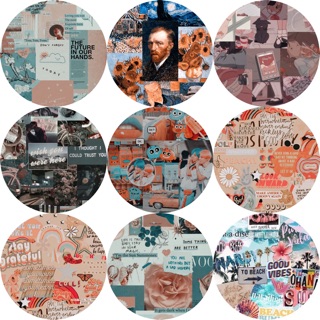 Giá đỡ điện thoại popsocket Aesthetic nghệ thuật