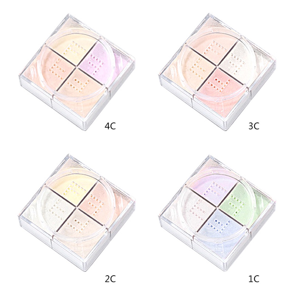 Bảng phấn bột trang điểm kiểm soát dầu 4 màu NOVO | BigBuy360 - bigbuy360.vn