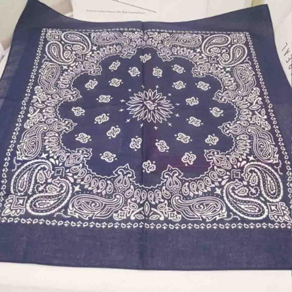 Khăn Tay Hình Vuông Bằng Cotton Phong Cách Hip Hop Cho Nam 55cm*55cm