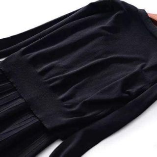 Set váy len và khoác cardigan
