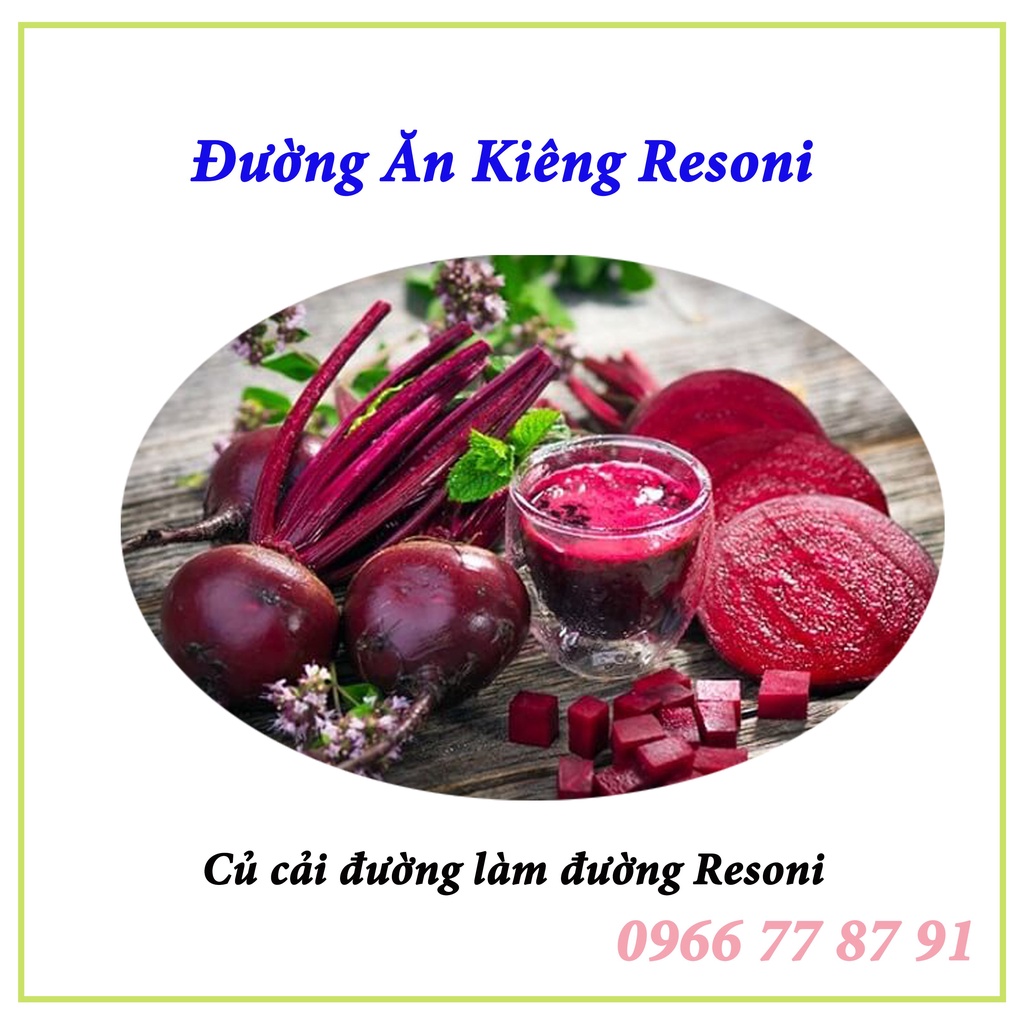 Đường Resoni dành cho người tiểu đường, ăn kiêng hộp 150g