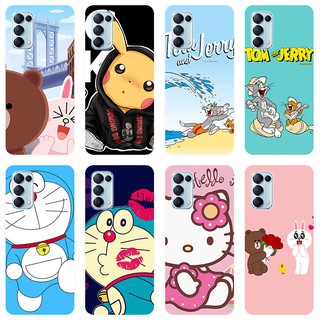 Ốp điện thoại silicon TPU mềm cho OPPO Reno5