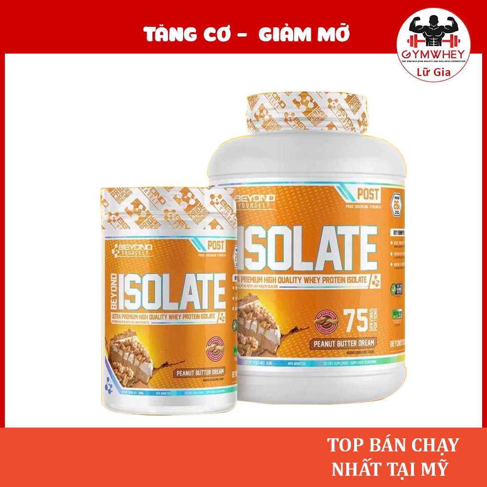 Sữa Dinh Dưỡng Beyond Whey Isolate Dòng Whey Chất Lượng Cao Giúp Phát Triển Cơ Bắp