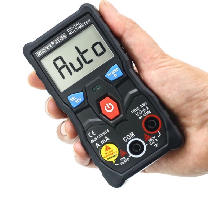 Đồng hồ vạn năng, Đồng hồ đo điện tự động auto ZOYI ZT-S4