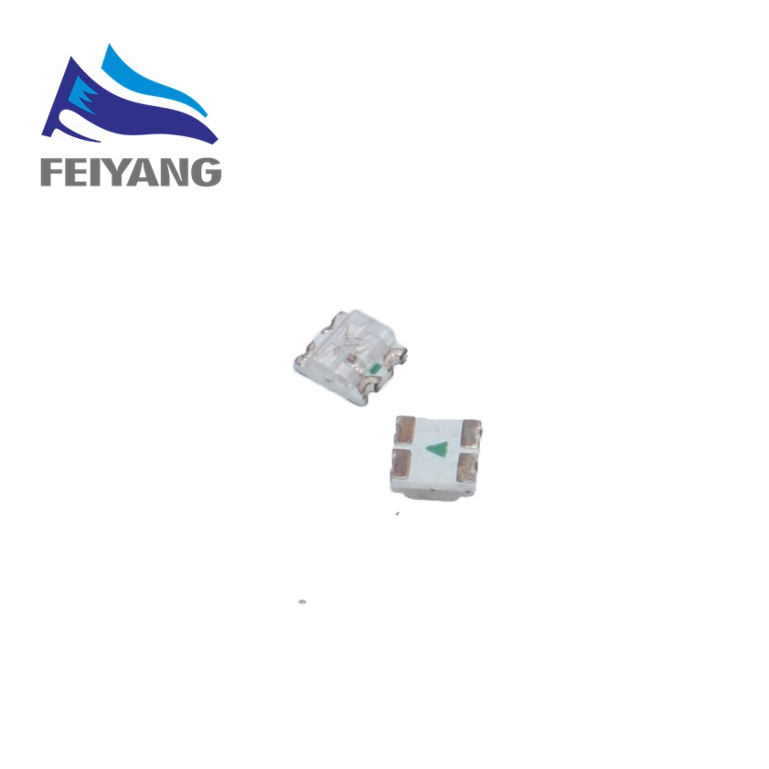 Thanh 100 đi ốt đèn led nhiều màu sắc BGR SMD 0603 RGB 0606 RGB kích thước 1.6*1.6*0.55mm 1615