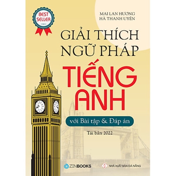 Sách - Giải thích ngữ pháp tiếng anh  bài tập và đáp tái bản 2022