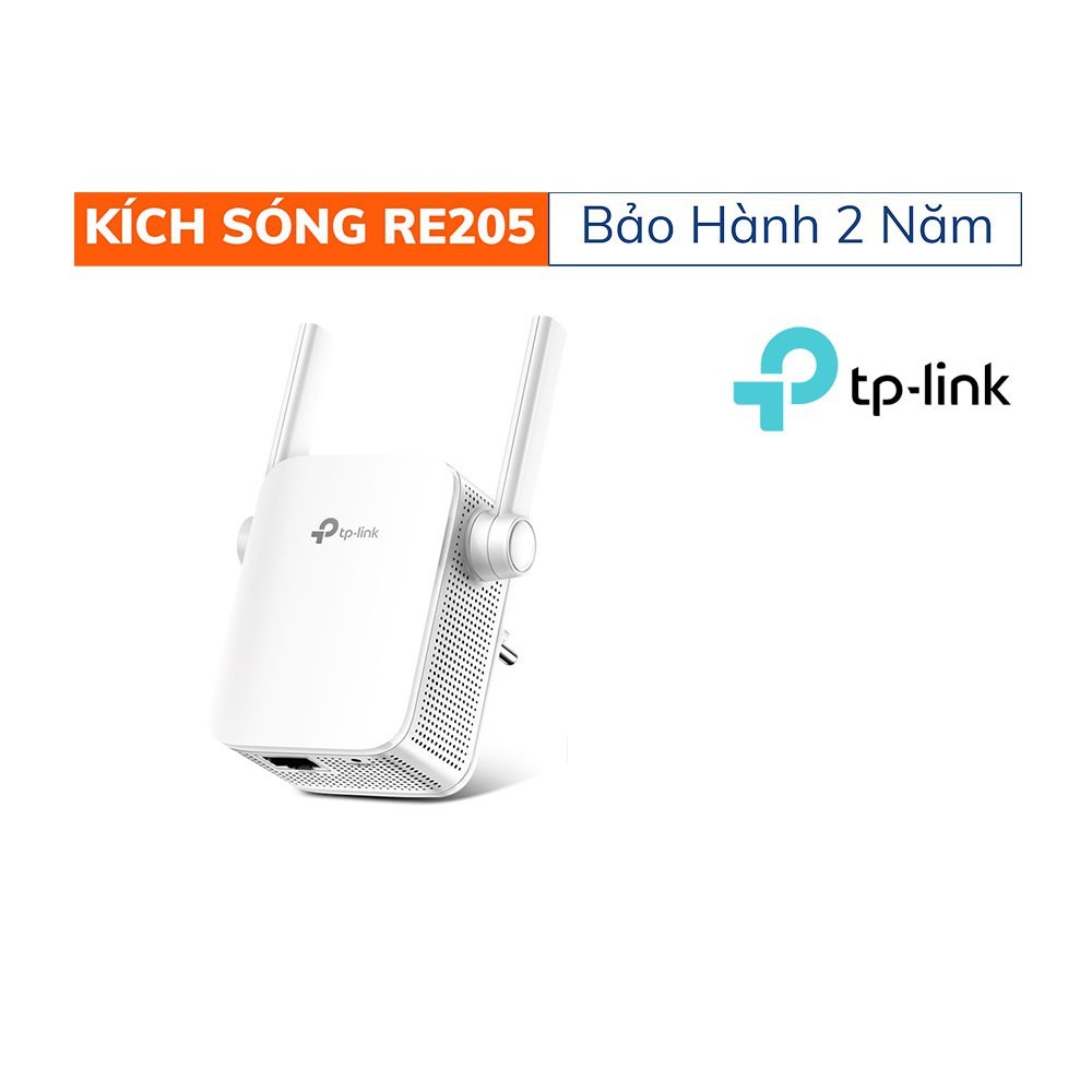 Bộ phát wifi Tplink RE205 băng tần kép, chuẩn AC 750Mbps. Chính hãng, BH 24 tháng