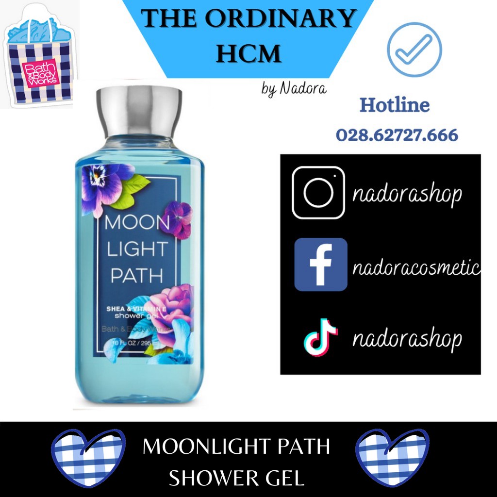 Sữa Tắm Toàn Thân Bath And Body Works - Moonlight Path Shower Gel (295ml)