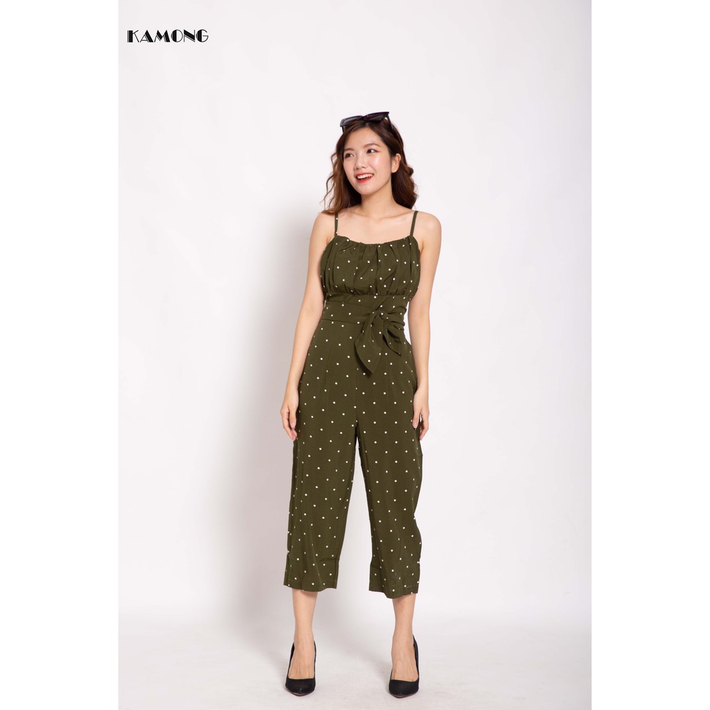 Jumpsuit bi nhún ngực KAMONG J002R