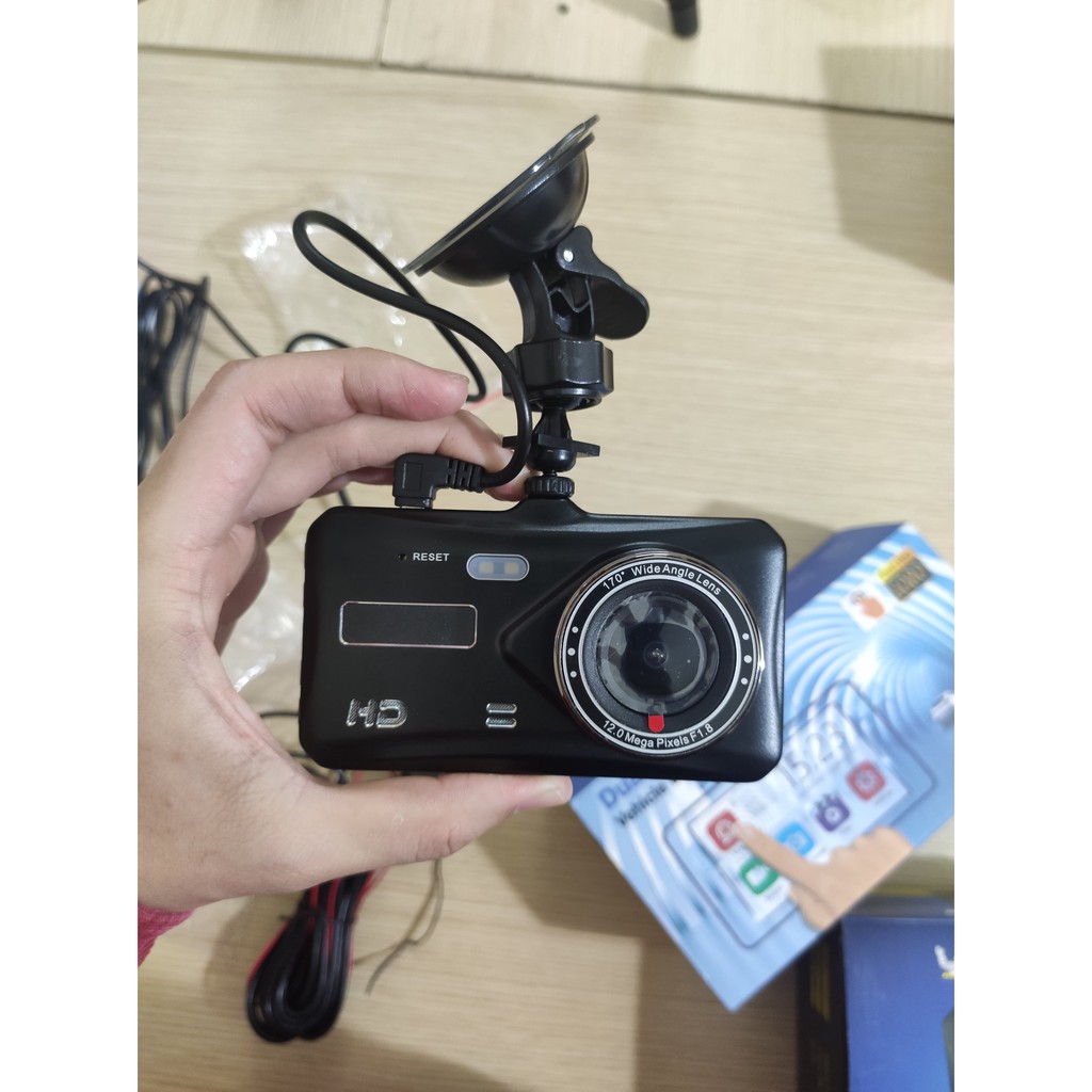 Camera hành trình xe ô tô Dual 2 camera💥Chất lượng Full HD💥 4 inch Car DVR 1080P – BMCar – BM60