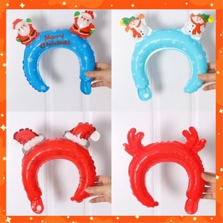 Bong bóng băng đô cài tóc Noel