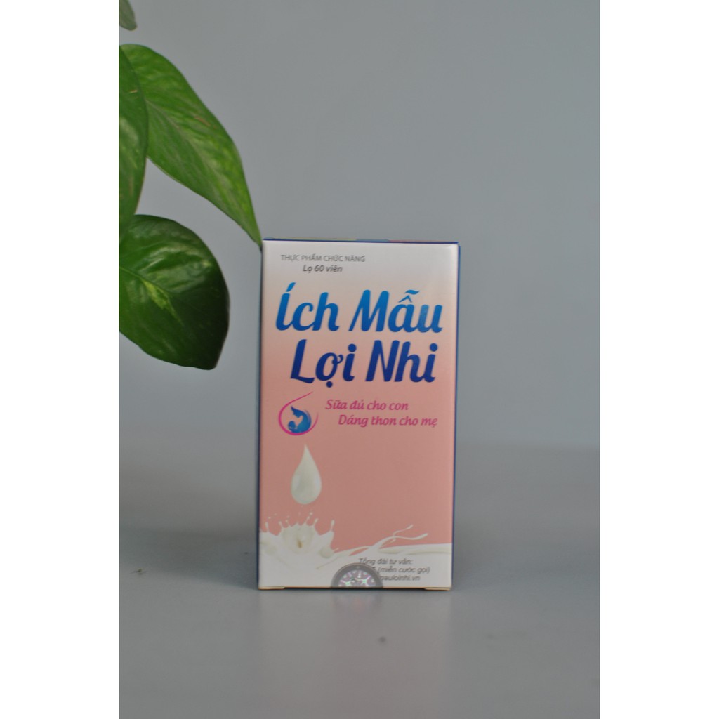 ❤[Chính hãng] Ích Mẫu Lợi Nhi - Xua Tan Nỗi Lo Thiếu Sữa Mẹ (lọ 60 Viên) | BigBuy360 - bigbuy360.vn