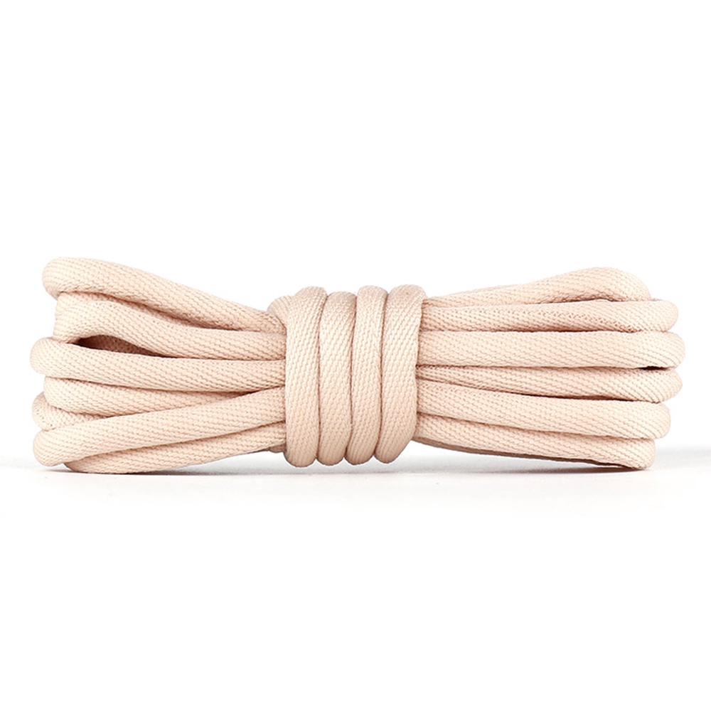 Dây giày thể thao dạng tròn màu trơn siêu bền tùy chọn