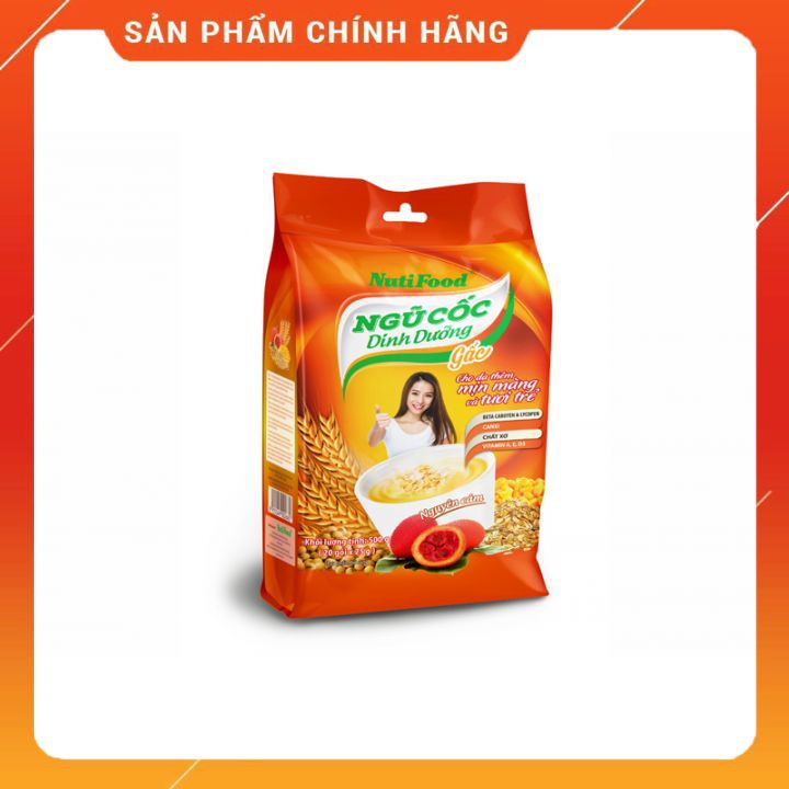 Ngũ Cốc Dinh Dưỡng gấc (1 bịt 16 gói)