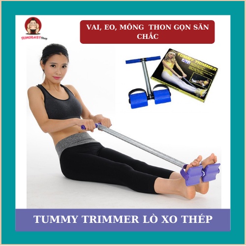 Dụng cụ tập gym tại nhà, dây đàn hồi kháng lực lò xo thép đa năng, dây lò xo Tummy Trimmer gập bụng cho eo thon và