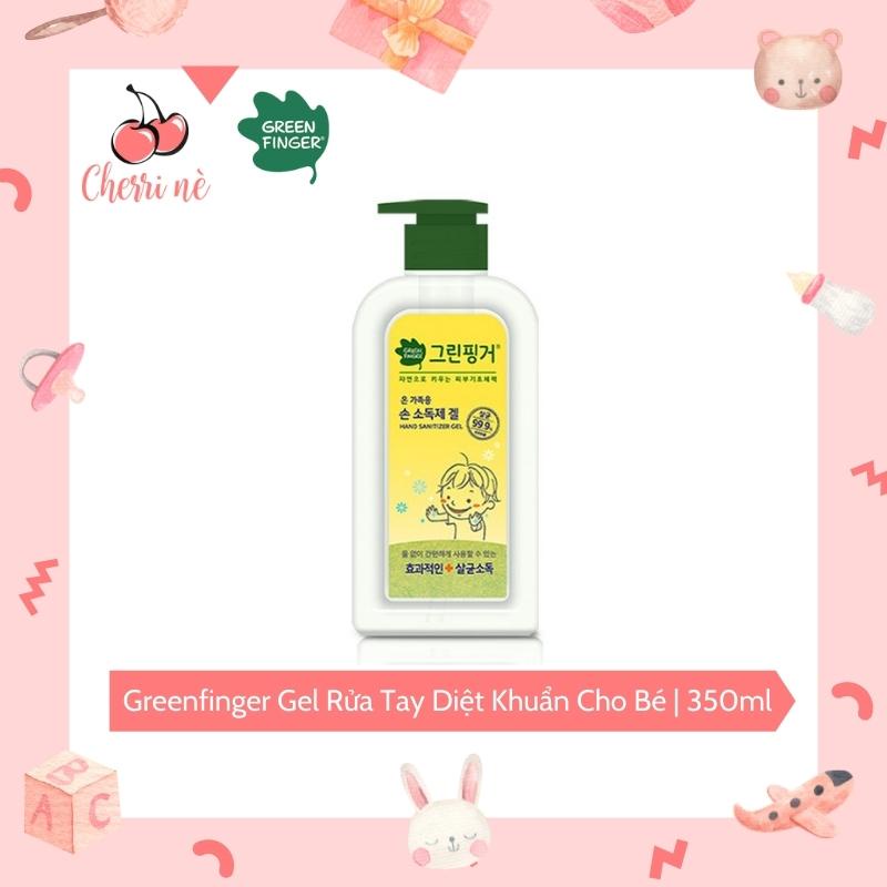 Gel Rửa Tay Diệt Khuẩn Hàn Quốc Greenfinger dành riêng cho trẻ 350 ml thumbnail