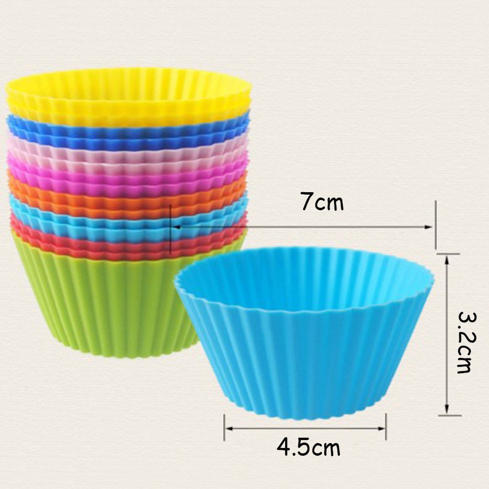 EPOCH and Muffin Best-Selling Liner 4PCS High Sale Colours Cake Round Different Cupcake