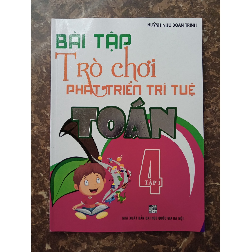 Sách – Bài tập trò chơi phát triển trí tuệ toán 4 tập 1