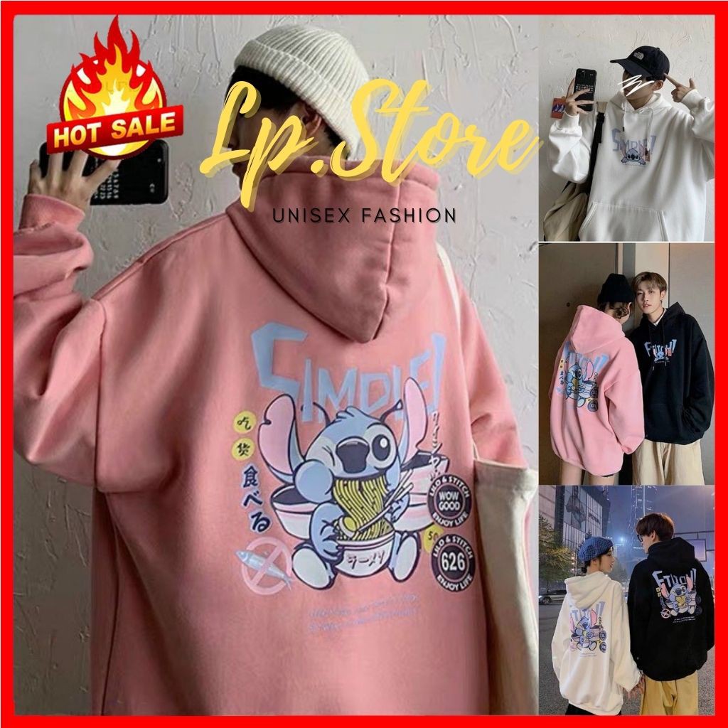 [Tặng Quà] Áo Hoodie - Áo Khoác Nỉ Nam Nữ Unisex FTITCH - Kèm DEAL Sốc - LP.STORE
