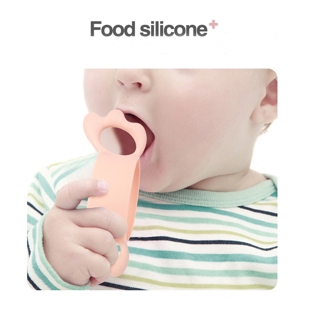 1 Tay Cầm Bình Sữa Bằng Silicone 6cm Tiện Dụng Cho Bé