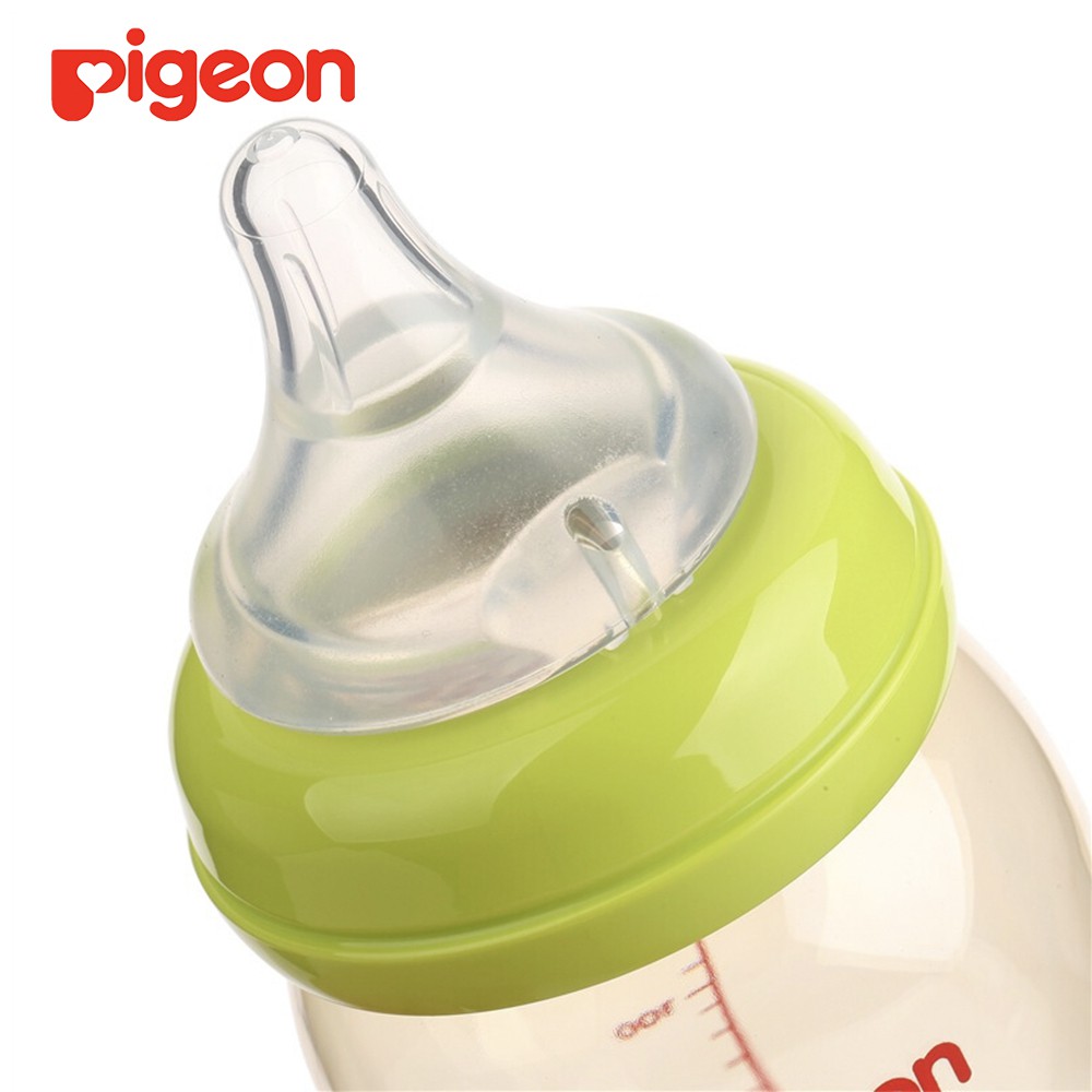 Bình Sữa Pigeon Softouch Cổ Rộng Dung Tích 160ml Và 240ml-PPSU