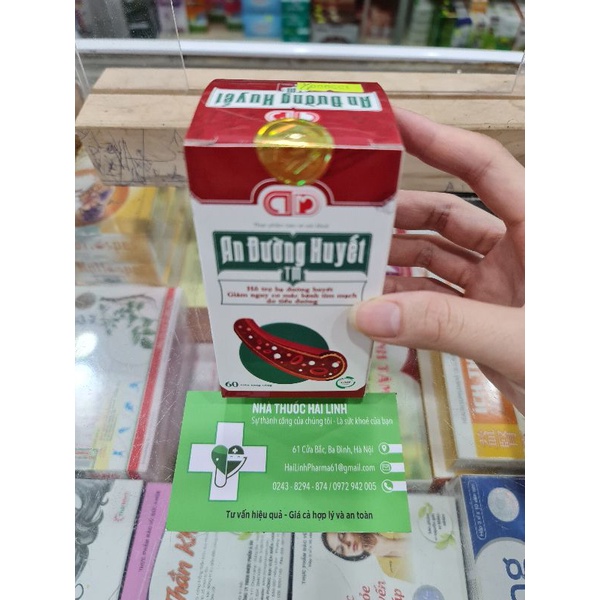 [CHÍNH HÃNG] AN ĐƯỜNG HUYẾT TM - Hỗ trợ hạ đường huyết, Giảm mỡ máu