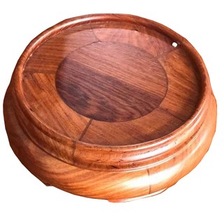 Kỷ tròn-Đế tròn không chân-Đế bát hương (đồ thờ gỗ, kê bát hương)
