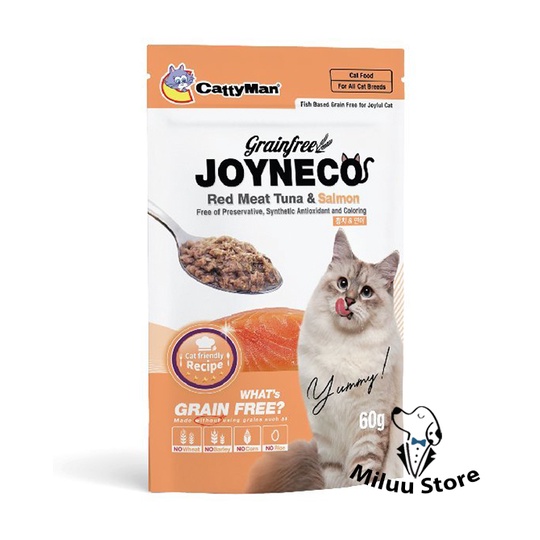 Pate Cho Mèo CATTYMAN Vị Cá Ngừ JOYNECO, Có Mix Nhiều Vị [ THỨC ĂN MÈO]