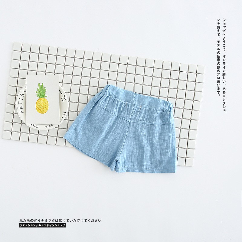 Summer Children Casual Cotton Shorts Girl Clothes Children Shorts Kids Shorts