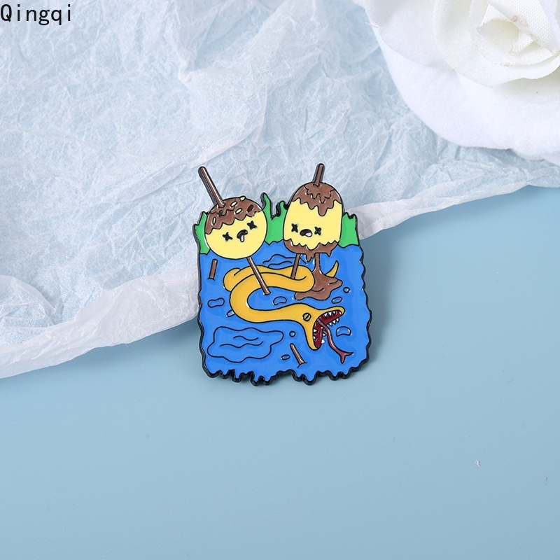 Ghim cài áo Miss Zoe hoạt hình vui nhộn thích hợp làm quà tặng