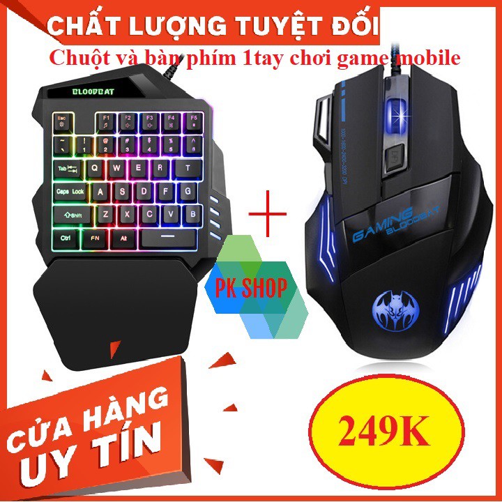 COMBO BÀN PHÍM + CHUỘT CHƠI PUBG ĐIỆN THOẠI G94+GM02 | WebRaoVat - webraovat.net.vn