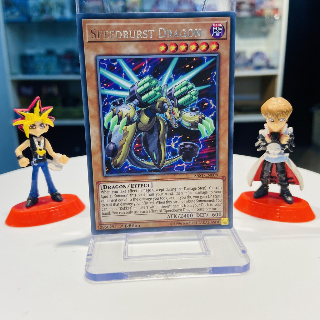 Speedburst Dragon - SAST-EN006 - Rare 1st Edition