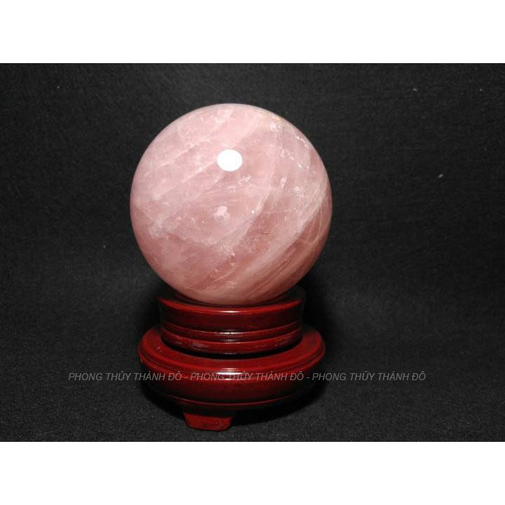 [XẢ KHO Size 2Kg] Quả Cầu Phong Thủy T.A Hồng mạng THỔ và HỎA nặng 2 Kg, Đường Kính 12 cm - Phong Thủy Thành Đô | BigBuy360 - bigbuy360.vn