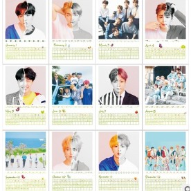 Lịch Bts 2019, Lịch Jungkook 2019, Lịch V 2019