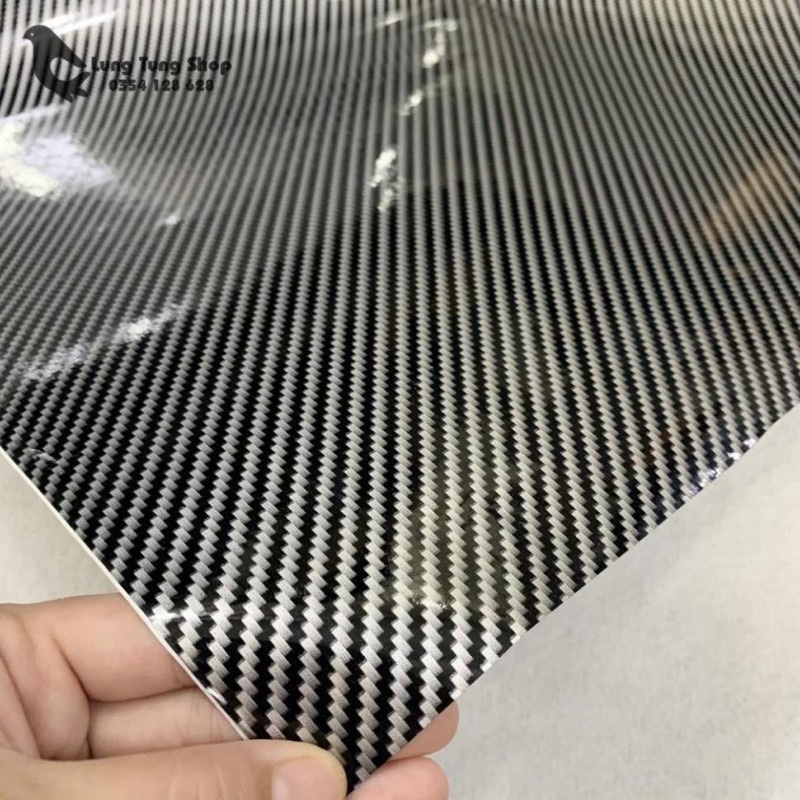 Decal carbon dán xe , điện thoại , laptop - giấy dán xe vân các bon rẻ đẹp