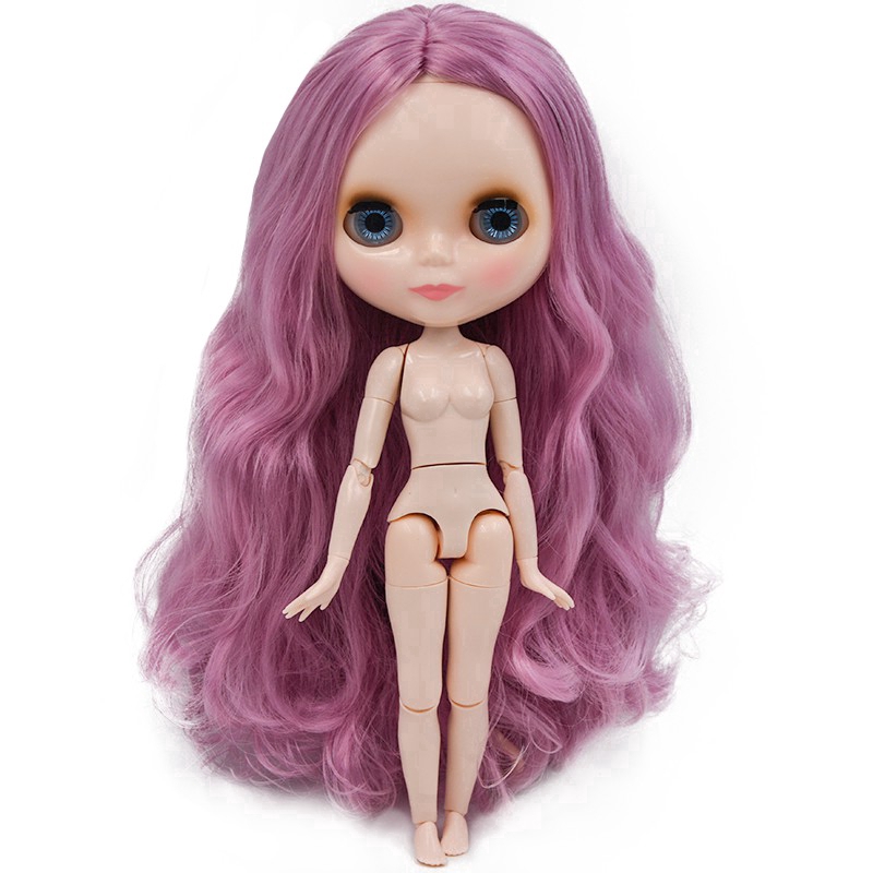 Blythe Búp Bê NBL Tùy Chỉnh Sáng Bóng Mặt 1/6 Bjd Bóng Khớp Búp Bê Búp Bê Blythe Cho Cô Gái Búp bê cô gái mắt To H