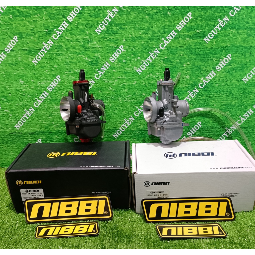 Bình xăng ga dẹp NIBBI họng 24-26-28-30mm