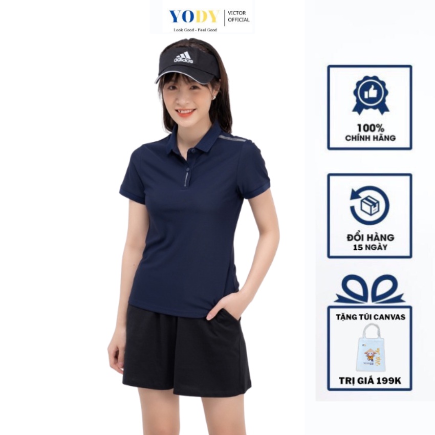 Áo Polo Thể Thao Nữ YODY Chất Liệu Airycool Basic Thông Thoáng Mềm Mịn SAN5002